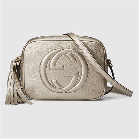 gucci soho round leather crossbody|Gucci disco bag best price.